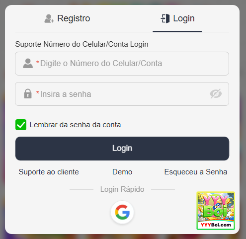 Segurança yyyboi.com